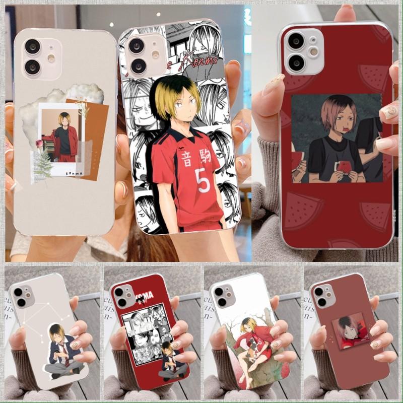 Чехол для телефона Kenma Kozume Haikyuu для IPhone 14 13 12 11 XS X 8 7 6 Plus Mini Pro Max SE 2022, мягкий прозрачный чехол для телефона