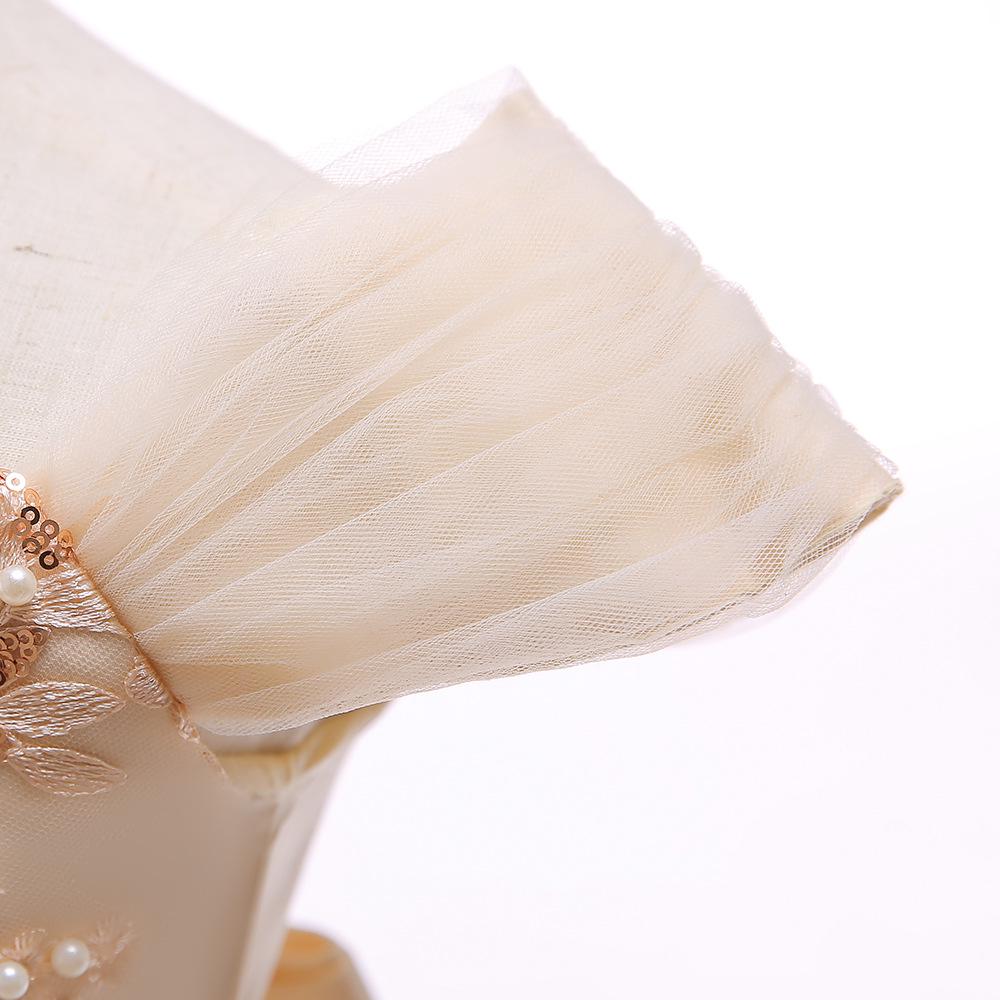 Вечернее платье для девочек с 3D цветами - Костюм для выступления на подиуме принцессы