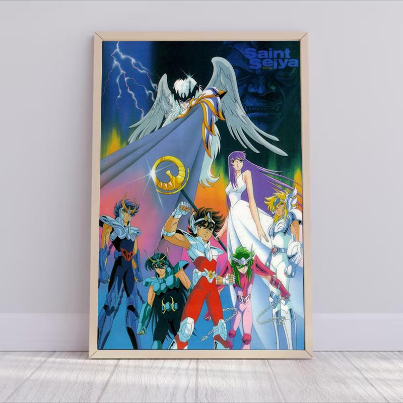 Saint Seiya Anime Poster Home Decoration Posters for Wall Decoration Painting on Canvas Decorative Paintings Room Decor Art the