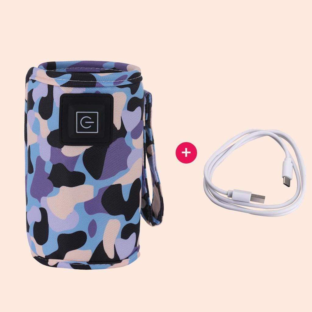 Портативный чехол для детской бутылочки с изоляцией и подогревом