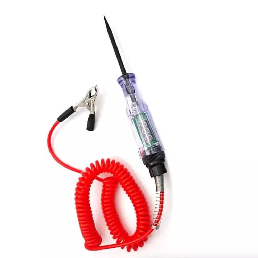 Чистый медный зажим для автомобильного освещения, предохранитель, изоляционный защитный чехол, пружинный провод из ПУ, чистый медный зажим