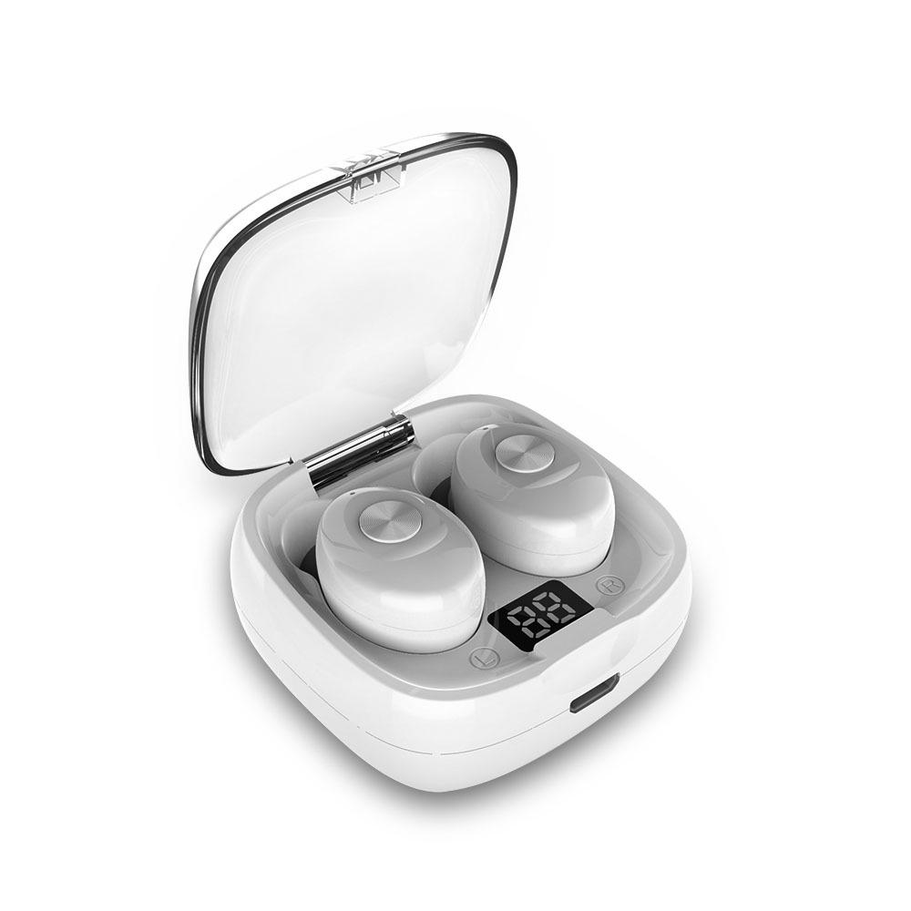 XG8 Беспроводная спортивная гарнитура-вкладыши с двумя наушниками, Bluetooth 5.0, с зарядным кейсом