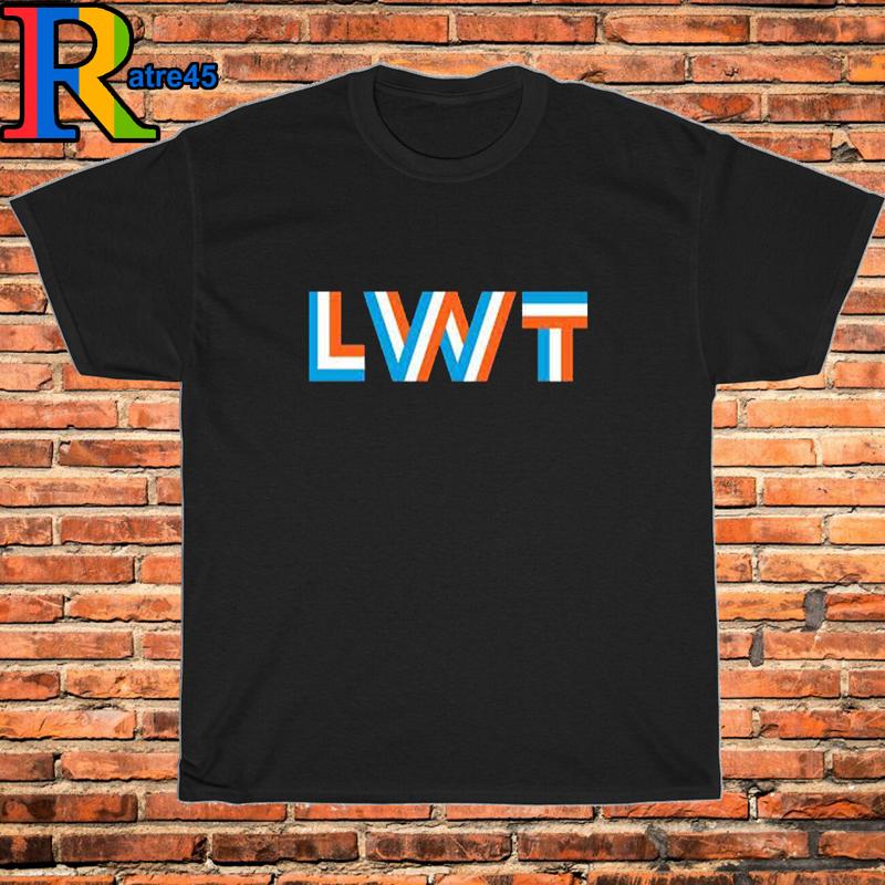 New T Shirt LWT London Weekend Television Logo Black Grey White Navy Size S 5XL