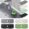 Silicone Sink Splash Guard Drain Mat Soap Rack Holder Faucet Draining Pad for Kitchens Bathrooms RVs