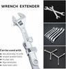 ZHLELEWZ Wrench Extender Tool Torque Adapter Wrench Extra Long Wrench Extension for Maximum Ideal for Garage and Handymen with Increased Torque Bar,