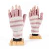 Knitted Half-Finger Flip-Top Gloves