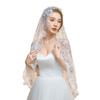 Женская кружевная церковная вуаль, вышитая кружевом, католическая месса, мантилья для традиционных и современных невест