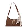 This year, the popular French niche underarm bag women's 2025 new high-end baguette bag women's shoulder bag