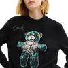 COACH Sweaters Unisex Black Crew Neck Moderate Other CCQ14-BLK