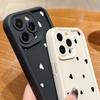 Чехол для телефона с узором из маленьких сердечек для iPhone 16 Pro Max 17 15 14 Plus 13 Pro 12 11 16e 17e Милый ударопрочный с защитой камеры Мягкий ТПУ чехол