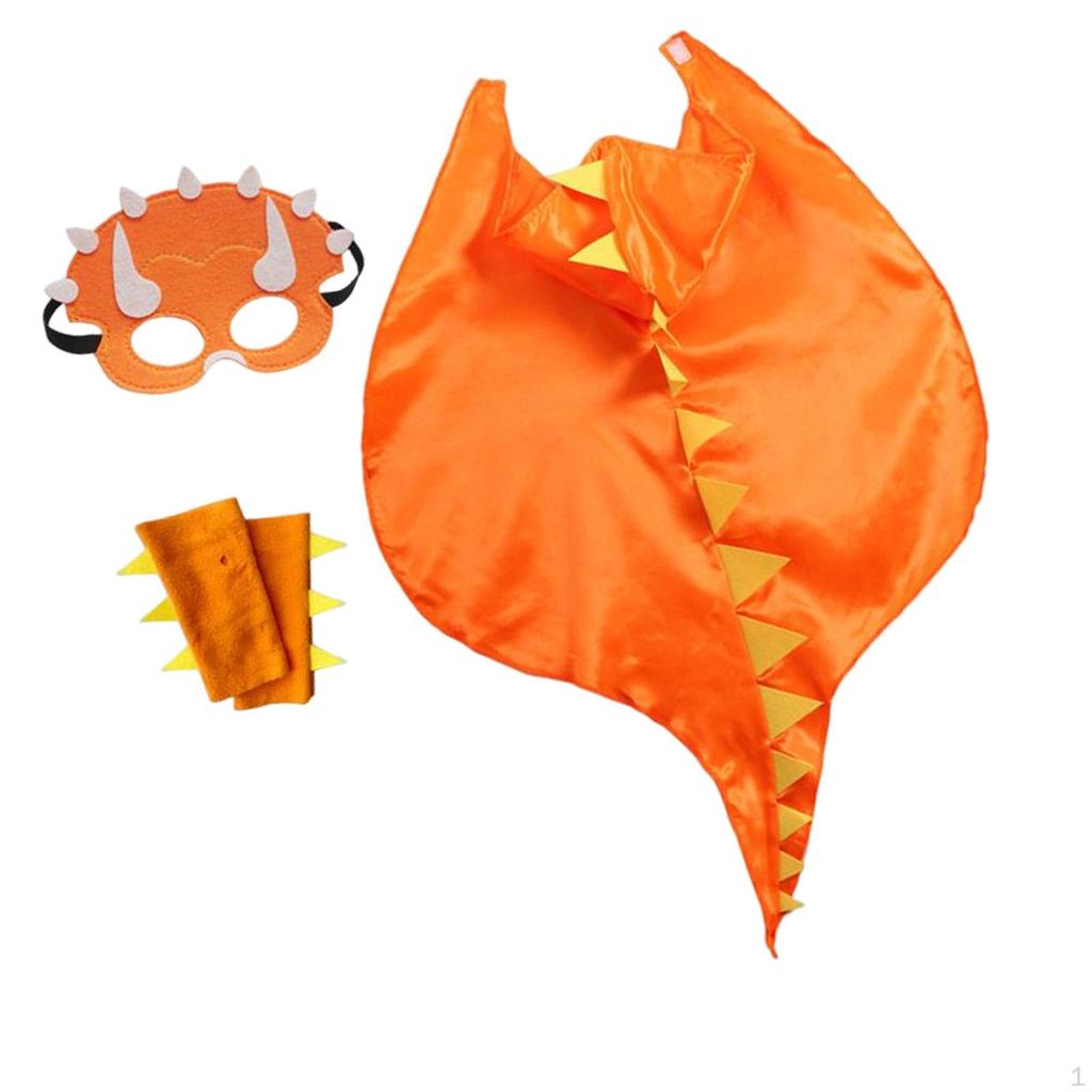 Dinosaur Costume Fantasy Creative Cloak Clothing, with Hat, Trick Or Treating Dress Up