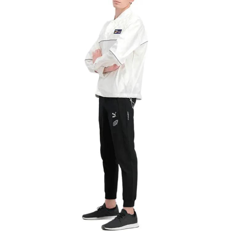 PUMA Jackets Men's White Lapel Moderate Other (Unisex) Jackets 598062 02