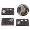 Wood Handle Stainless Steel Coffee Portafilter Tool for Rocket/Aibo Espresso Machines with 58mm Cup Filter Basket