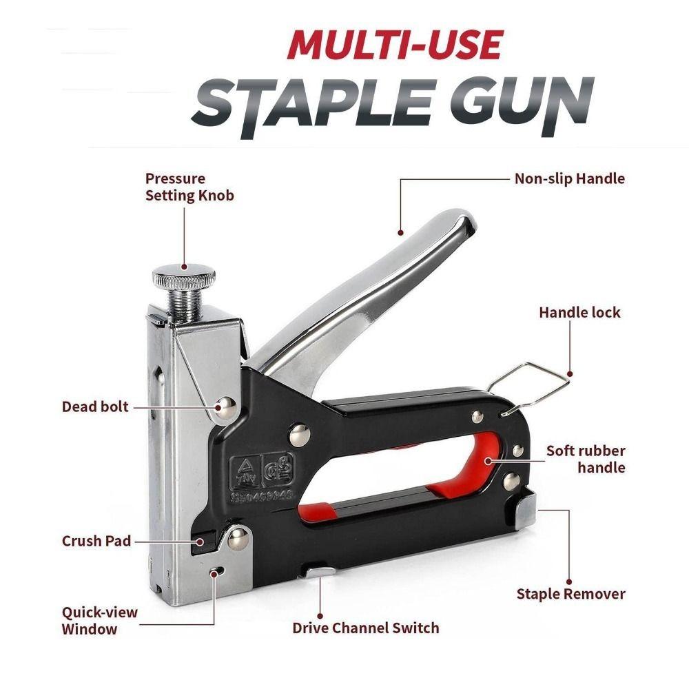 Мощный гвоздезабиватель 4 в 1 Ручная забивка Новая скоба Деревообработка и бытовое использование
