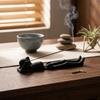 3D Printed Lying Skeleton Incense Burner Lazy Skeleton Line Incense Tray  Home Indoor