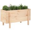 VidaXL Raised Garden Bed 101x50x57 Cm Solid Pine Wood 825212