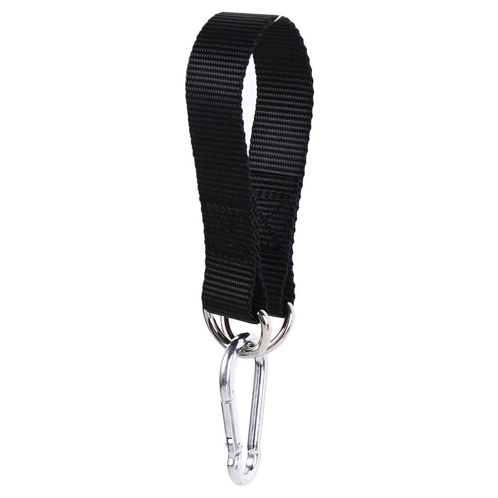 Однослойные ремни для подвешивания качелей на дереве, дакрон, сверхпрочные, с крюком и кольцом, удлинительный ремень для одной перекладины, гамак