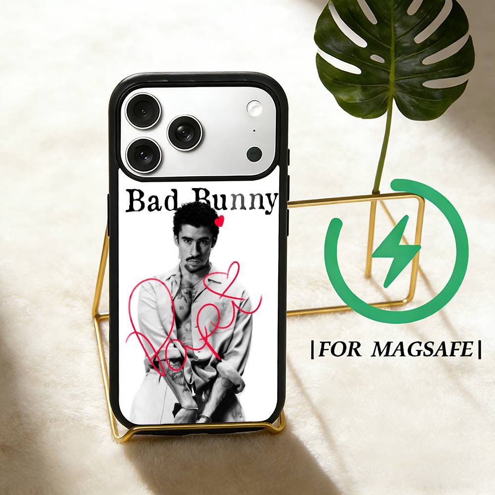 DTMF Debi Tirar Mas Fotos Bad Bunny Phone Case For iPhone 17,16,15,14,13,12,Plus,Pro,Max for Magsafe Magnetic Wireless Charging