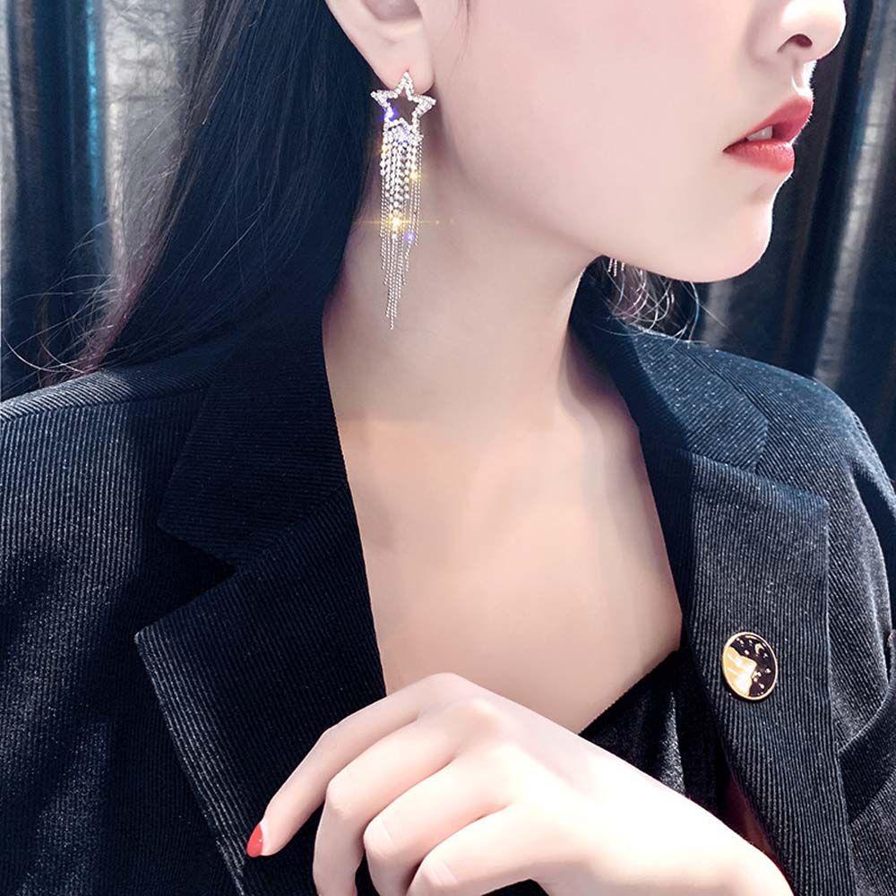 Accessories Gift For Women Gold Silver Color Jewelry Dangle Earring Drop Earrings Stud Earrings