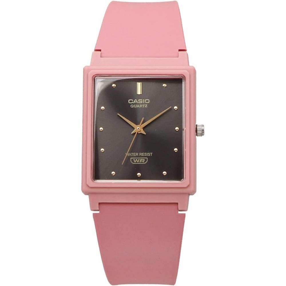 Casio Unisex Analog Watch Matte Salmon Pink Mq 38uc 4a