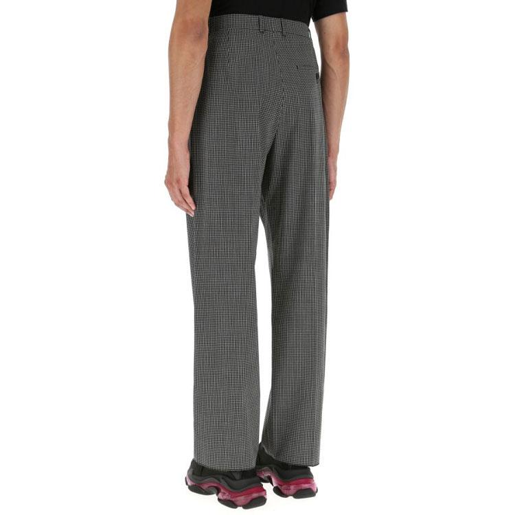 Balenciaga Casual Pants Loose Fit Men's Gray 621984TIT041070