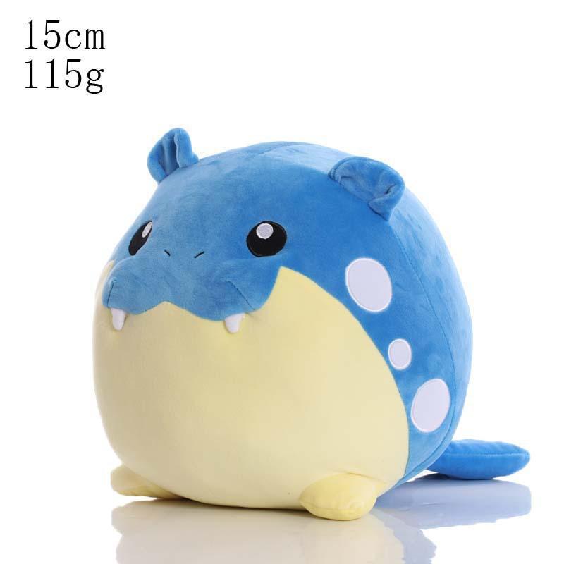 Kawaii Plush Keychain Charmander Bulbasaur Mew Soft Stuffed Pendant Bag Charm Anime Toy for Kids Fans Collectible Gifts