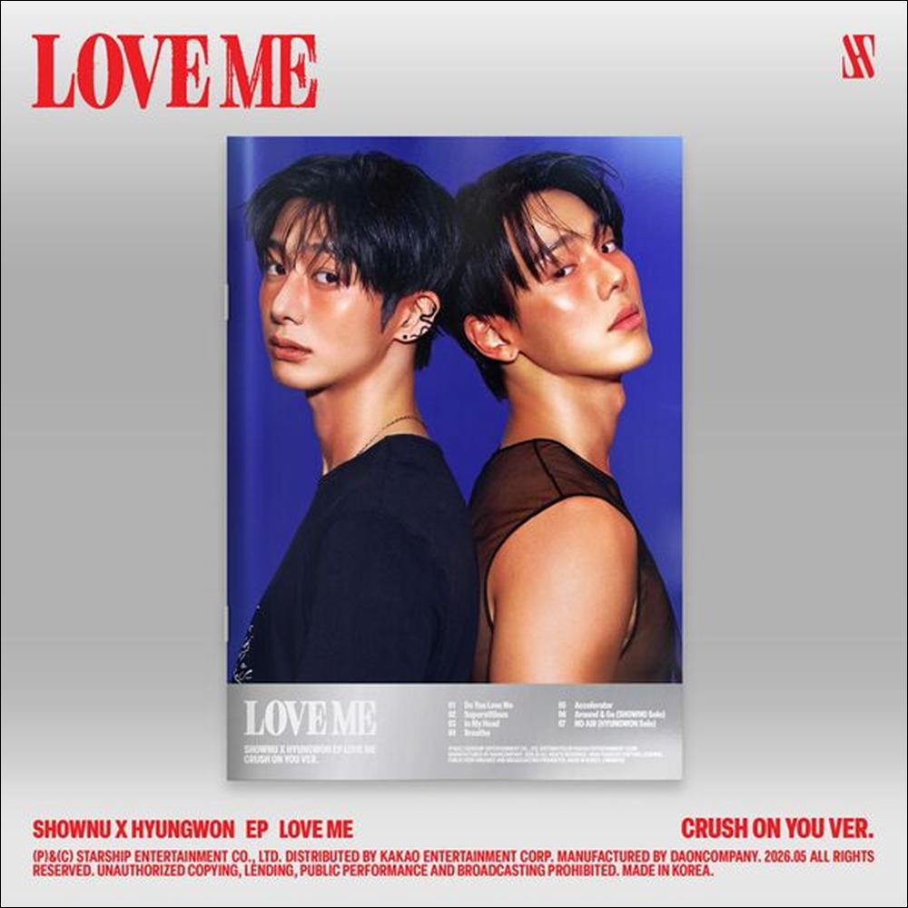 ШОНУ И ХЕНВОН (MONSTA X) [ЛЮБИ МЕНЯ] ВЕРСИЯ «ВЛЮБЛЕН В ТЕБЯ». EP-альбом + бесплатный подарок
