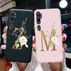 Для Xiaomi Mi Note 10 lite Note 10 Pro Чехол Силиконовая Задняя Крышка Милые Буквы Мягкий Чехол для Телефона Для Xiaomi mi Note 10 lite Pro Чехол