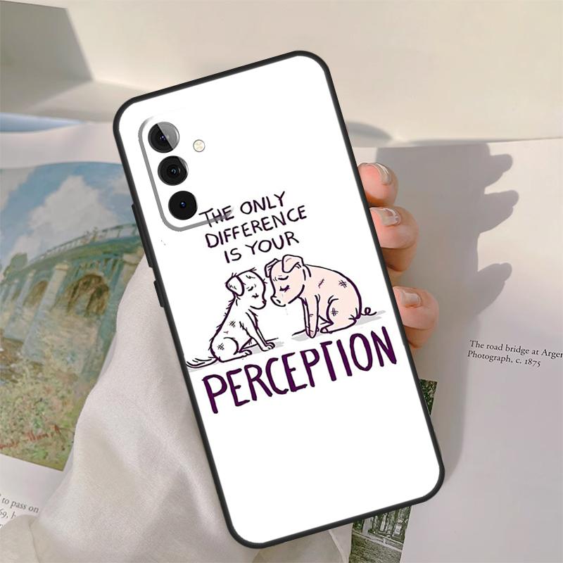 Vegan Inspiration Case For Samsung Galaxy A13 A33 A53 A34 A54 A14 A15 A16 A26 A36 A56 A12 A32 A52 A06 A35 A55
