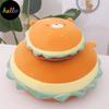 Hamburger Hug Pillow Plush Toy Crawl Mat Sleep Multifunctional Girl Gift
