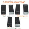 21 Cells 18650 DIY Power Bank Case Kit Super Bright Flashlight Detachable No Soldering 22.5W Fast Charge Mobile Power Shell