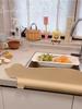 Cute Polar Bear Kitchen Sink Water Barrier Splash Guard for Washing Dishes and Vegetables, Silicone Suction Cup