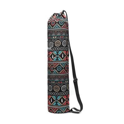 75*16см Сумка для коврика для йоги из набивного холста, переноска, спортивная сумка для спортзала, чехол для хранения для фитнес-тренировок