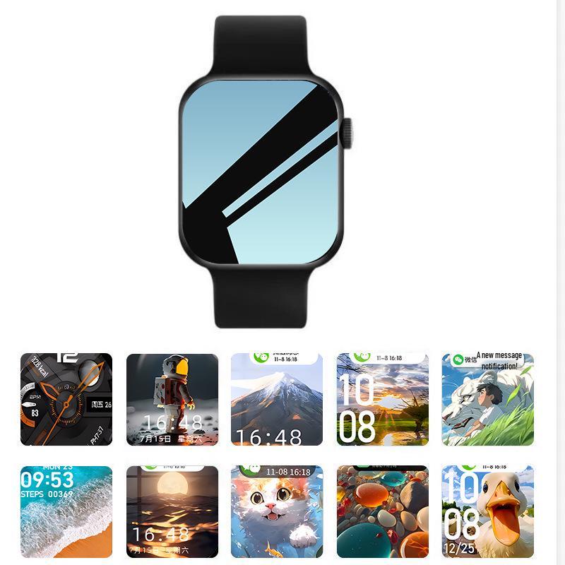 Умные часы S10: Звонок по Bluetooth, Напоминание об SMS, Шагомер, Будильник, Монитор сердечного ритма и артериального давления