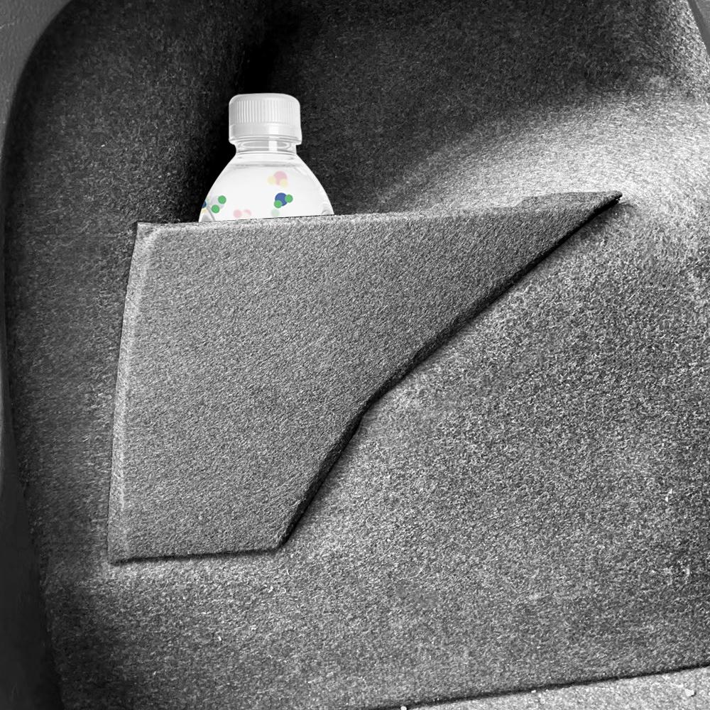 For VW Polo Hatchback 2011-2018 Car Accessories Flannel Auto Trunk Side Storage Organizer Board Baffle Partitions Plate Plank