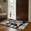 Floor Mat Soft Flannel Rug Non Slip Absorbent Mat for Bathroom Bedroom Home Decor Anime Hot V Vampire Knight