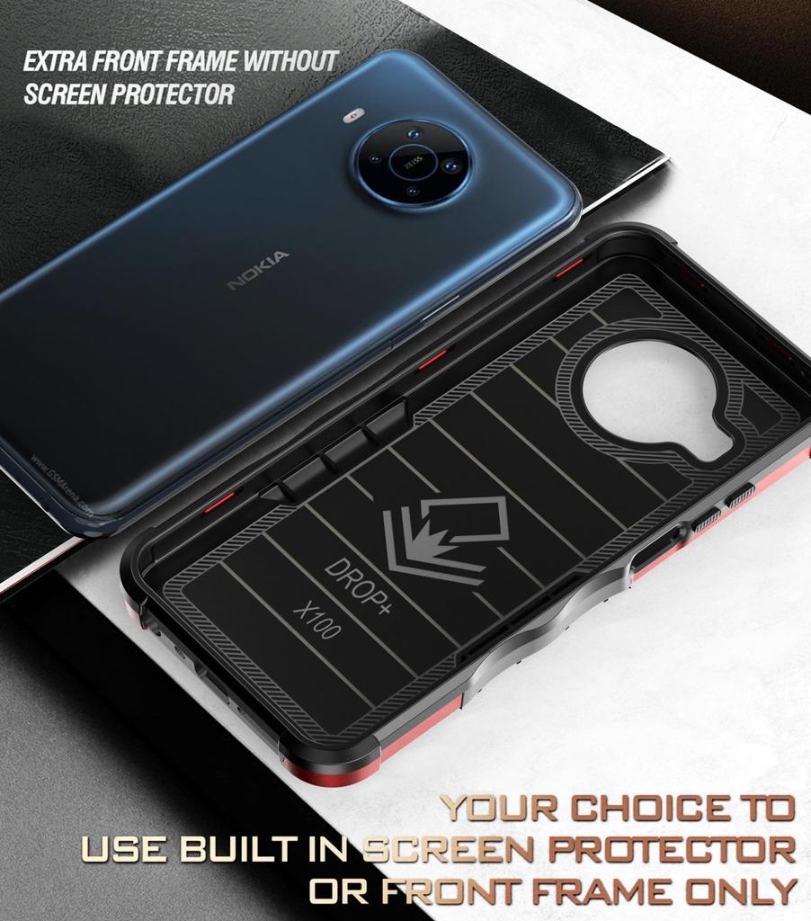 Противоударный чехол-кольцо с полной защитой для NOKIA X100/G400 с цветовой блокировкой