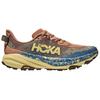 HOKA One One Speedgoat 6 Удобная Универсальная Амортизация Дышащая Поддержка Низкий Верх Кроссовки для Трейлраннинга Мужские Кроссовки Коричневые 1147791-MPLC