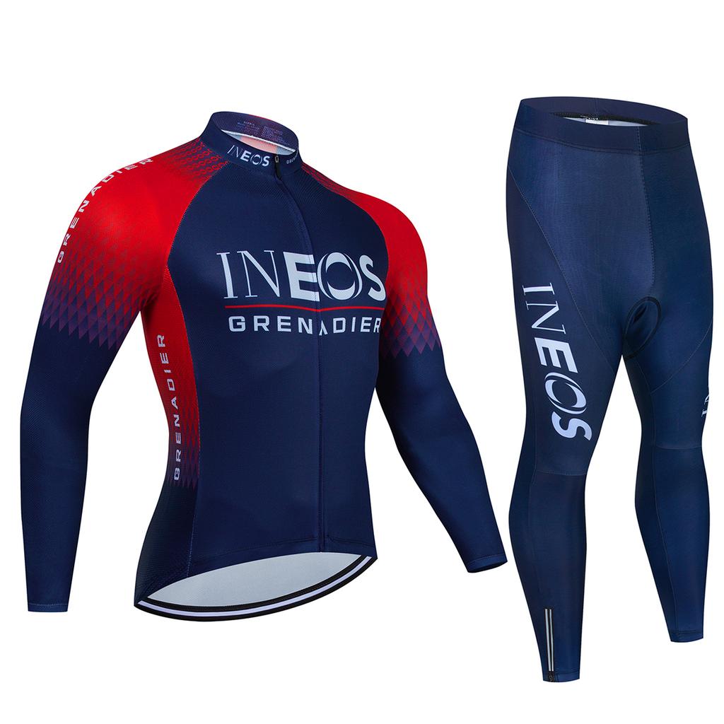 2026 Ineos Grenadier Autumn Cycling Jersey Set Long Sleeve Quick-Dry Bicycle Clothing MTB Maillot Ropa Ciclismo Road Bike Sports Wear