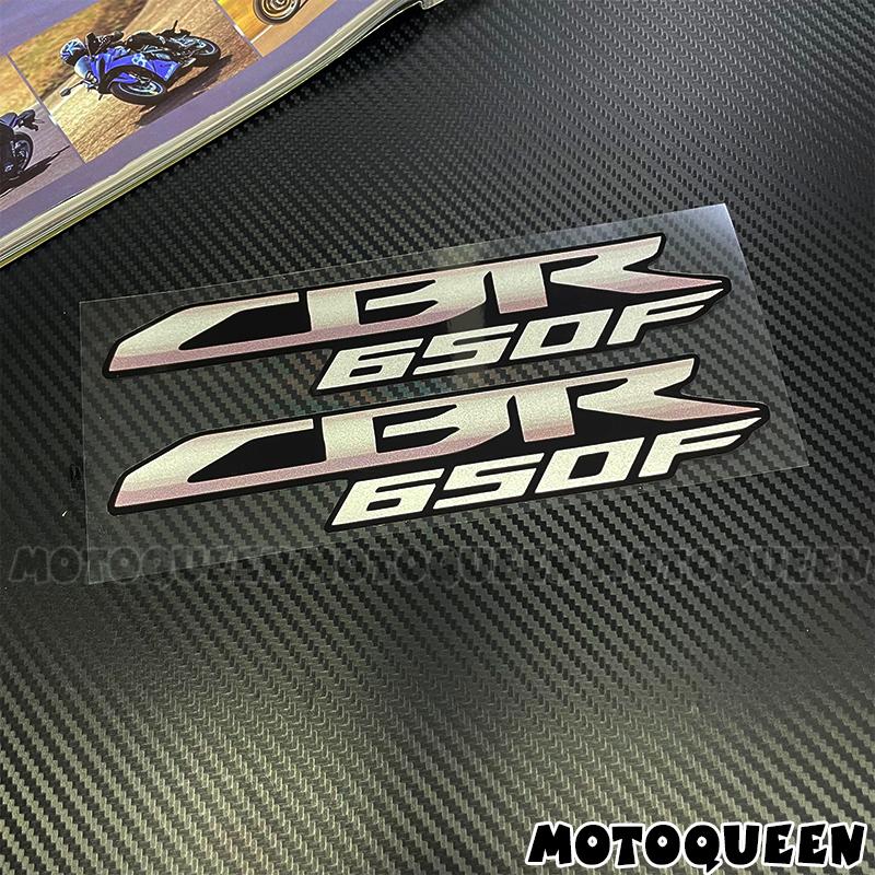Motorbike Motorcycle PVC Decals Tank Pad Helmet Shell Wind Side Cover Box Decor Label Logo Stickers for Honda CBR 650F CBR650F