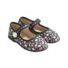 [BABYZZAM] Girls' Blossom Flat Black, Y961, 7000033479, Popular Korean Shoes