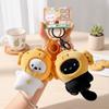 Bream Yaki Bream Yaki Cat Plush Pendant Baking Style Cat Headpiece Plush Keychain  Car Key Pendant
