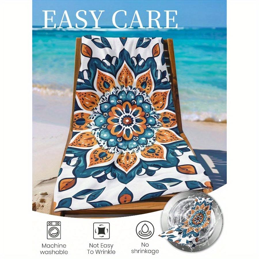 Пляжное полотенце с принтом, Розовые цветущие вишни, Полотенце для плавания, Банное полотенце, Модное пляжное полотенце, Рекомендуемый размер 150 см и выше