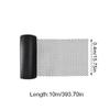 1PC Sleek Fence for Yard Protection Animal Barrier Industrial Black Durable Thickened Mesh Flowers Multiple Sizes Available