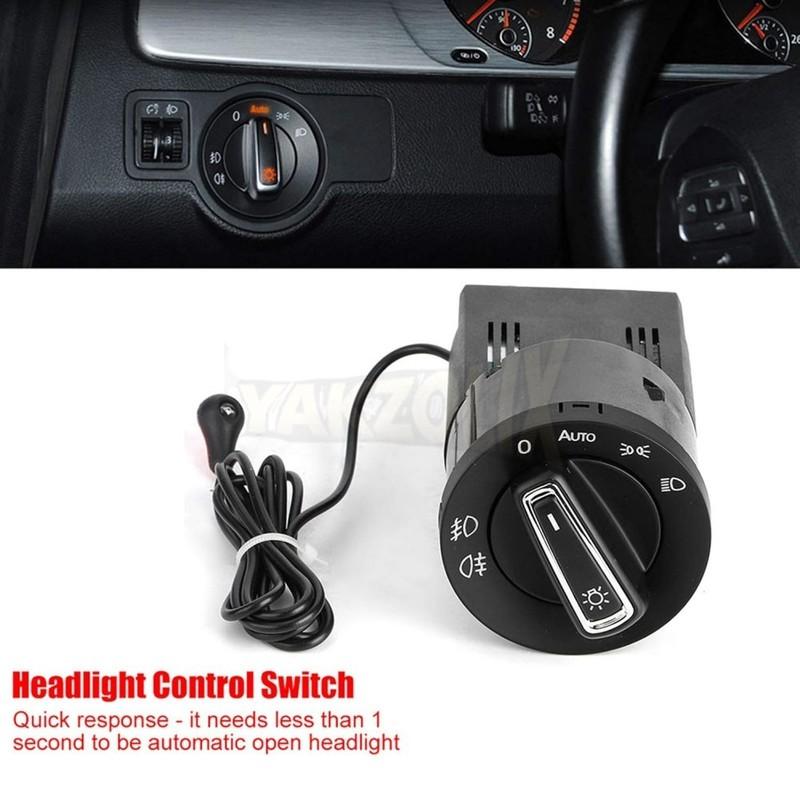 3BD941531 1C0941531 For Vw Jetta Bora Golf Passat Beetle Polo Sharan Lupo Transporter 1998-2009 Auto Headlight Control Switch