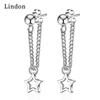 Lindon Copper Alloy Zircon Earrings Drop Earrings For Women Wedding Party Gifts
