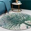 Modern Simple Round Carpet for Living Room: Light Luxury Nordic Floor Mat, Coffee Table Rug, Bedroom or Study Blanket
