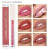 Young Vision Velvet 6-Color Non-Staining Lip Gloss - Liquid Lipstick for Lasting Wear