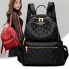 Backpack Women's Casual Student School Bag Fashionable Simple and Large-capacity Outdoor Travel Backpack Trend