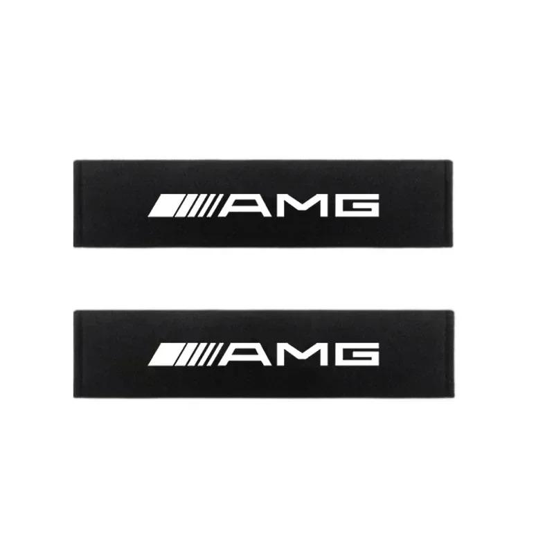 OFK3 Car Headrest Neck Support Seat Auto Breathable Pillow Protector Neck Compatible For Mercedes Benz AMG C180 C200 C260 C300 W108